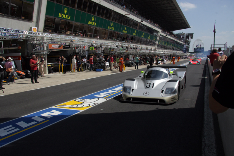 Illustration for article titled Group C Cars Up Close At Le Mans Will Make You Long For Days Past